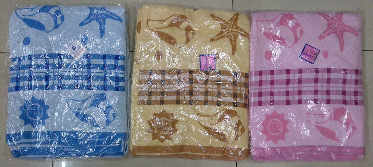 Handuk Corak HY Kerang